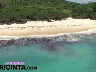 Gedreht auf asiatisch schönheit putri cinta erhalten gefickt auf ein strand