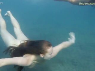 Debaixo de água fundo mar adventures nu, hd porcas vídeo de | xhamster